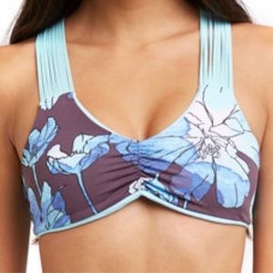 Blue maaji bikini top